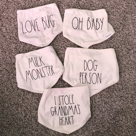 Rae Dunn Other - Rae Dunn baby bibs